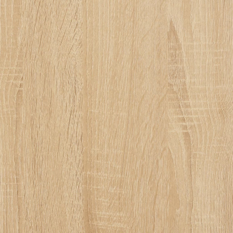 Wandregal 3 Fächer Sonoma-Eiche 80x21x78,5 cm Holzwerkstoff