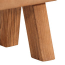 Bank Turnbock-Design Braun Echtleder Und Canvas