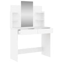 Schminktisch Mit Spiegel 96X39X142 Cm