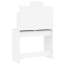 Schminktisch Mit Spiegel 96X39X142 Cm