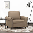 2-Sitzer-Sofa 120 Cm Kunstleder