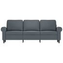 3-Sitzer-Sofa 180 Cm Samt