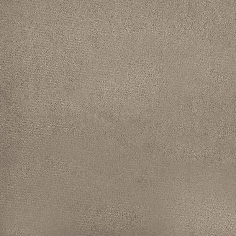 2-Sitzer-Sofa Taupe 140 cm Mikrofasergewebe