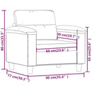 Sessel 60 Cm Kunstleder