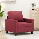 2-Sitzer-Sofa 140 Cm Kunstleder