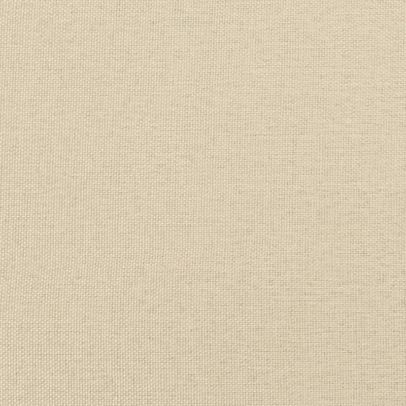 2-Sitzer-Sofa Creme 120 cm Stoff