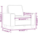 Sessel 60 Cm Stoff
