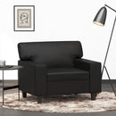 2-Sitzer-Sofa 140 Cm Kunstleder