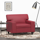 2-Sitzer-Sofa 140 Cm Kunstleder