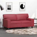 2-Sitzer-Sofa 140 Cm Kunstleder
