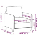 Sessel 60 Cm Stoff