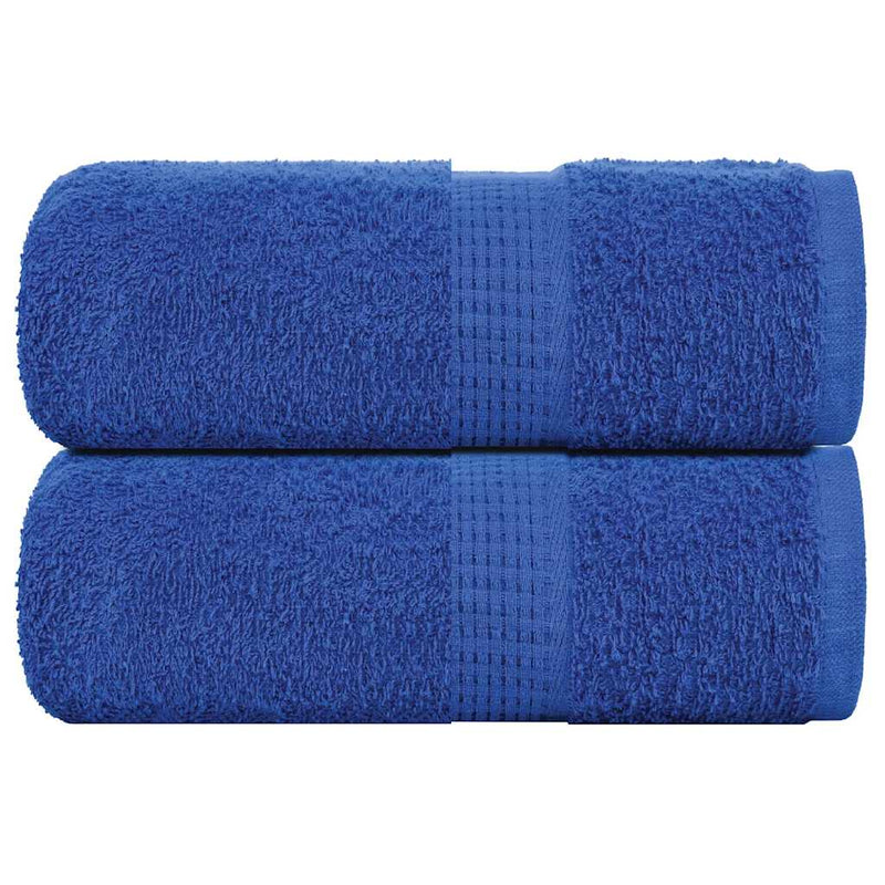 Gästetücher 2 Stk. Blau 30x50 cm 360 g/m² 100% Baumwolle