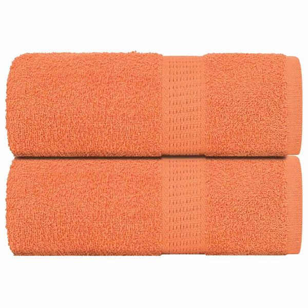 Seiftücher 2 Stk. Orange 30x30 cm 360 g/m² 100% Baumwolle