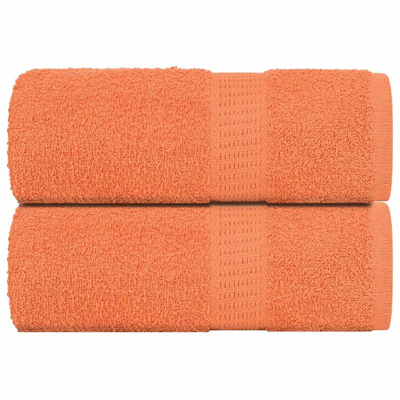 Seiftücher 2 Stk. Orange 30x30 cm 360 g/m² 100% Baumwolle