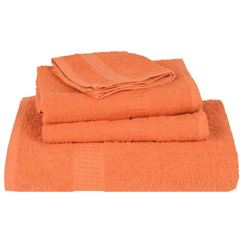 Seiftücher 2 Stk. Orange 30x30 cm 360 g/m² 100% Baumwolle