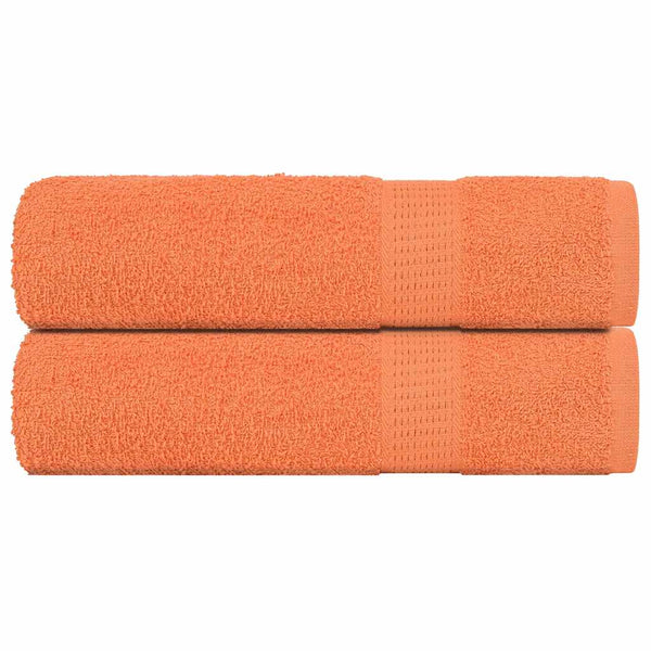 Handtücher 2 Stk. Orange 50x100 cm 360 g/m² 100% Baumwolle