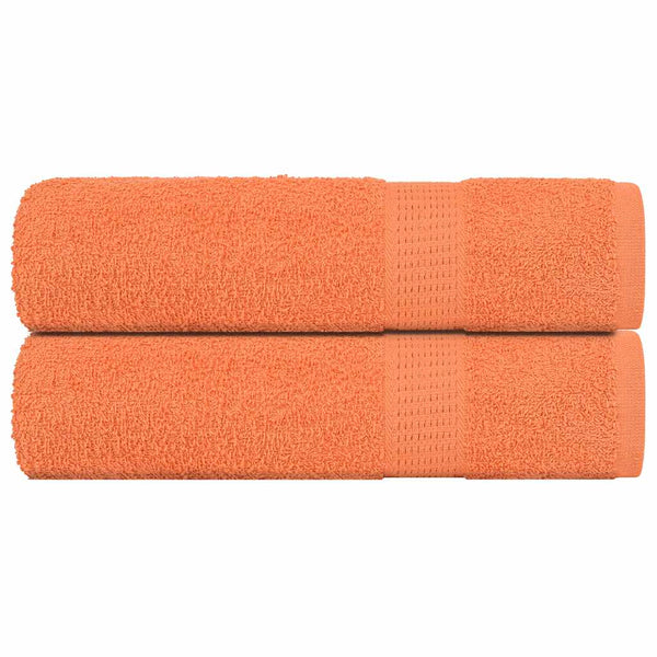 Duschtücher 2 Stk. Orange 70x140 cm 360 g/m² 100% Baumwolle