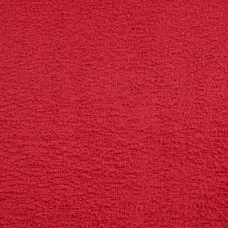 Seiftücher 2 Stk. Rot 30x30 cm 360 g/m² 100% Baumwolle