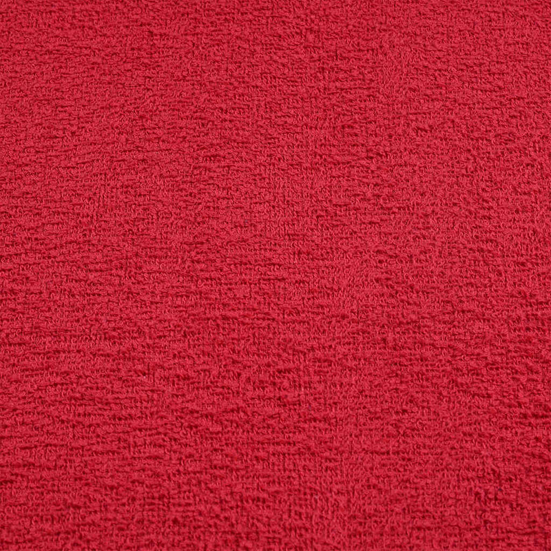 Seiftücher 4 Stk. Rot 30x30 cm 360 g/m² 100% Baumwolle