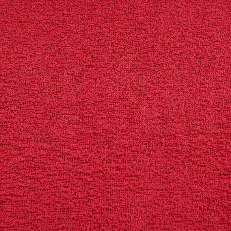 Handtücher 4 Stk. Rot 100x200 cm 360 g/m² 100% Baumwolle