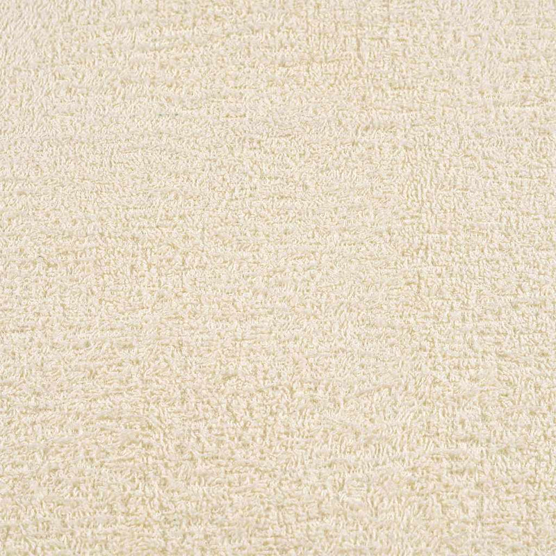 Gästetücher 10 Stk. Creme 30x50 cm 360 g/m² 100% Baumwolle