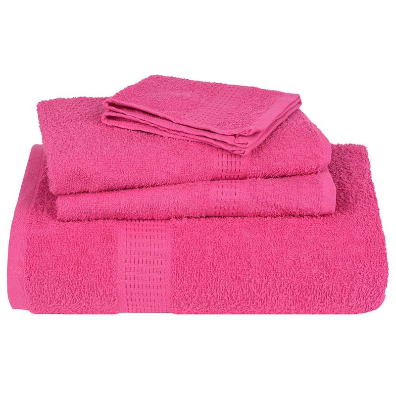 Seiftücher 4 Stk. Rosa 30x30 cm 360 g/m² 100% Baumwolle