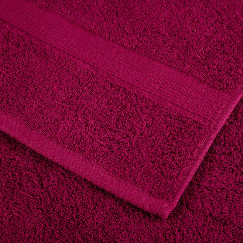 Premium-Gästetücher SOLUND 2 Stk. Bordeaux 30x50 cm 600 g/m²