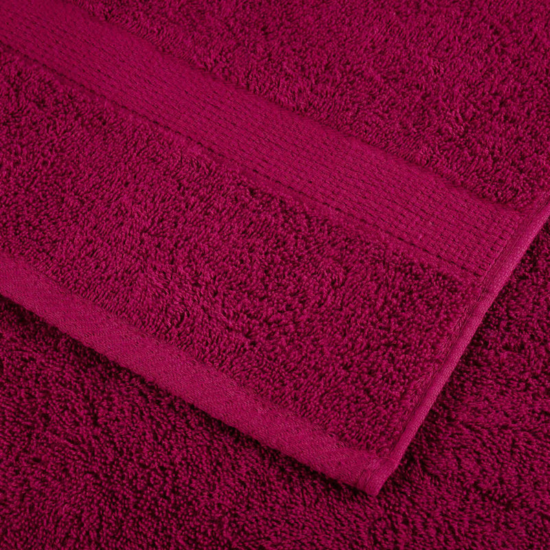 Premium-Handtücher SOLUND 10 Stk. Bordeaux 100x200 cm 600 g/m²