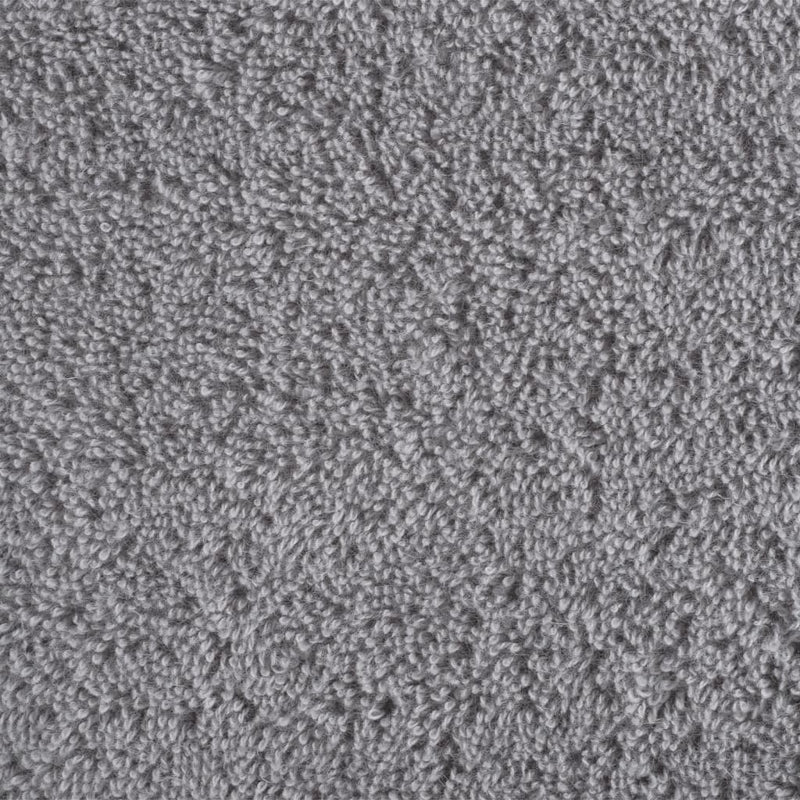 Premium-Saunatücher SOLUND 10 Stk Grau 80x200 cm 600 g/m²