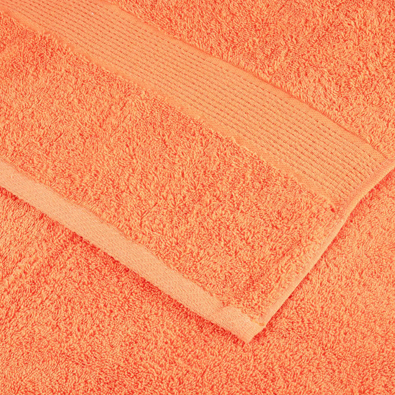 Premium-Handtücher SOLUND 2 Stk. Orange 50x100 cm 600 g/m²