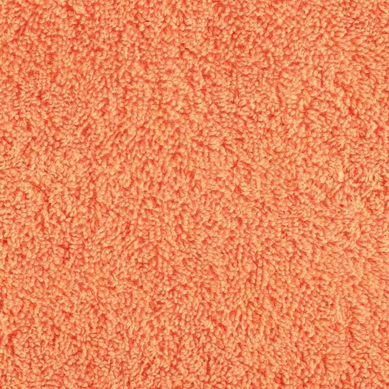 Premium-Duschtücher SOLUND 10 Stk. Orange 70x140 cm 600 g/m²