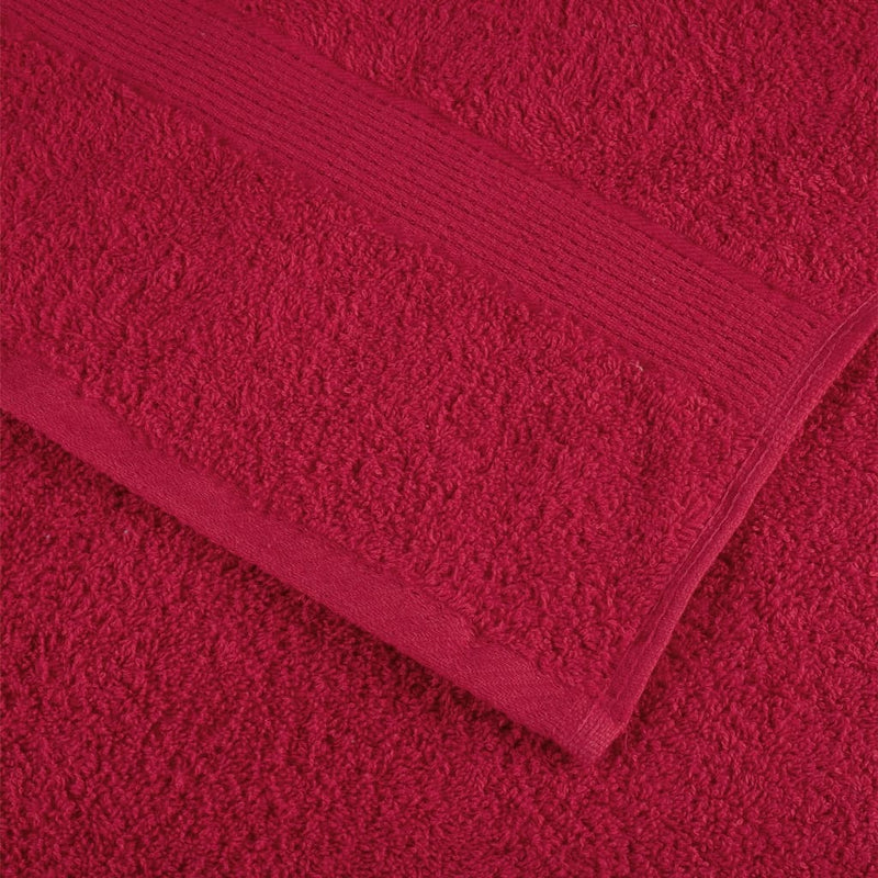 Premium-Seiftücher SOLUND 2 Stk. Rot 30x30 cm 600 g/m²