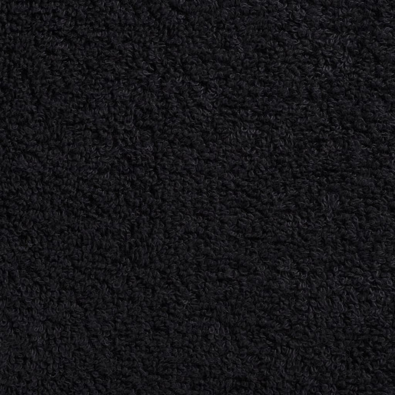 Premium-Duschtücher SOLUND 10 Stk. Schwarz 70x140 cm 600 g/m²