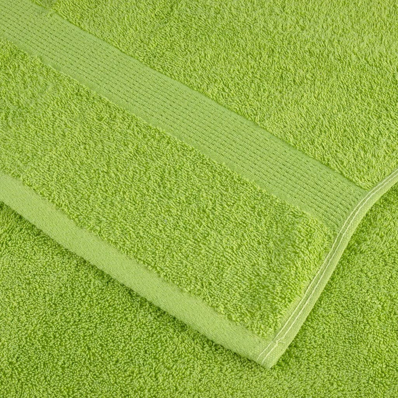 Premium-Duschtücher SOLUND 10 Stk. Apfelgrün 70x140 cm 600 g/m²