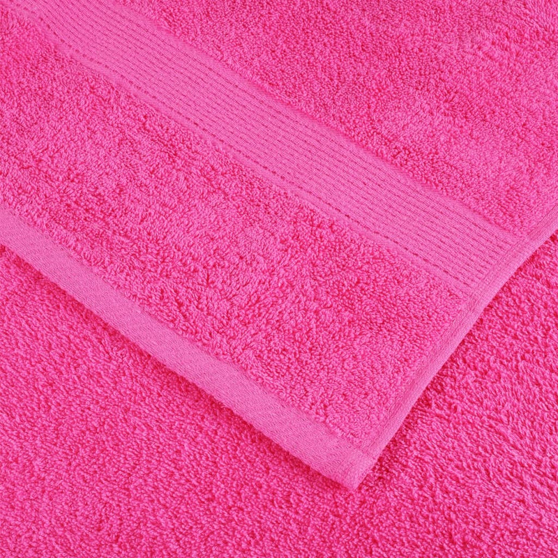 Premium-Saunatücher SOLUND 10 Stk. Rosa 80x200 cm 600 g/m²