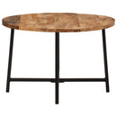 Couchtisch Massivholz Mango Und Eisen