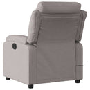 Massagesessel Elektrisch Stoff Taupe