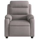 Massagesessel Elektrisch Stoff Taupe