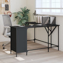 Schreibtisch Braun Eichen-Optik 141X141X75 Cm Holzwerkstoff