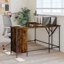 Schreibtisch Braun Eichen-Optik 141X141X75 Cm Holzwerkstoff