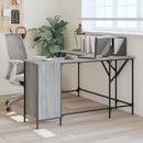 Schreibtisch Braun Eichen-Optik 141X141X75 Cm Holzwerkstoff