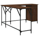 Schreibtisch Braun Eichen-Optik 141X141X75 Cm Holzwerkstoff
