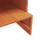 Schuhregal Wachs 52X30X104 Cm Massivholz Kiefer