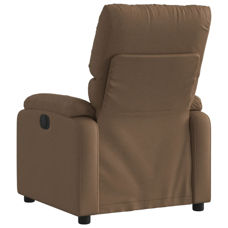 Relaxsessel Braun Stoff