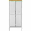 Kleiderschrank Floro 77X53X171 Cm Massivholz Kiefer