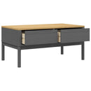 Couchtisch Floro 99X55,5X45 Cm Massivholz Kiefer