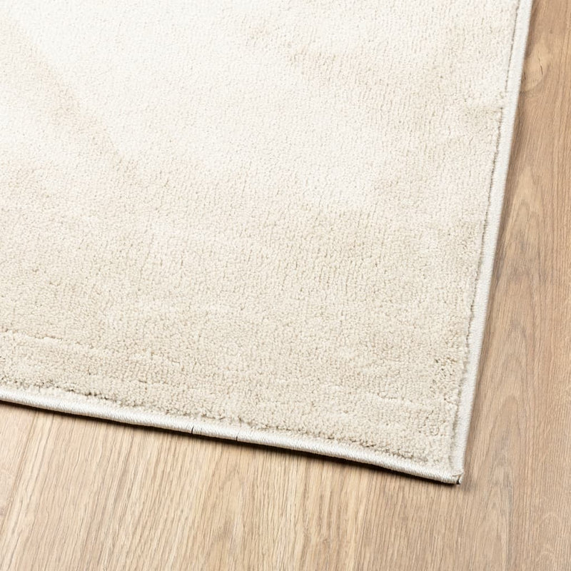 Teppich OVIEDO Kurzflor Beige 80x150 cm