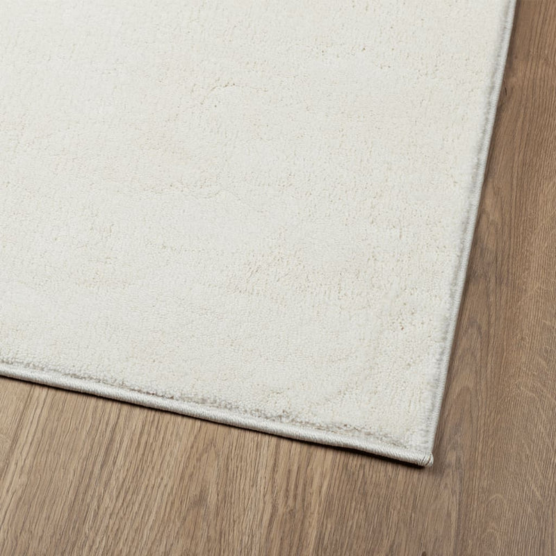 Teppich OVIEDO Kurzflor Creme 60x110 cm