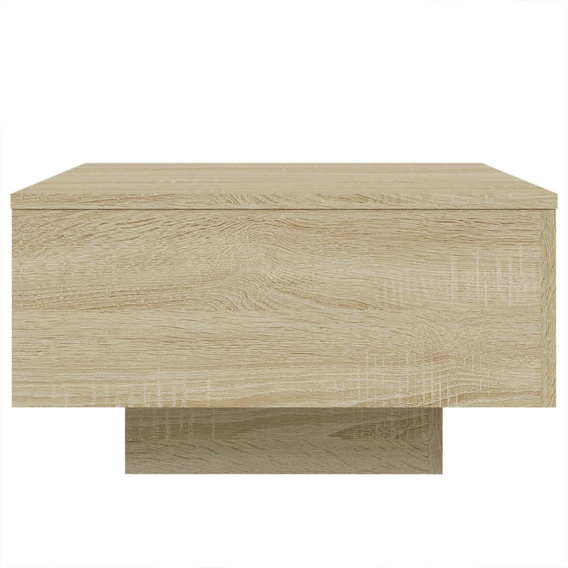 Couchtisch Sonoma-Eiche 55x55x31 cm Holzwerkstoff