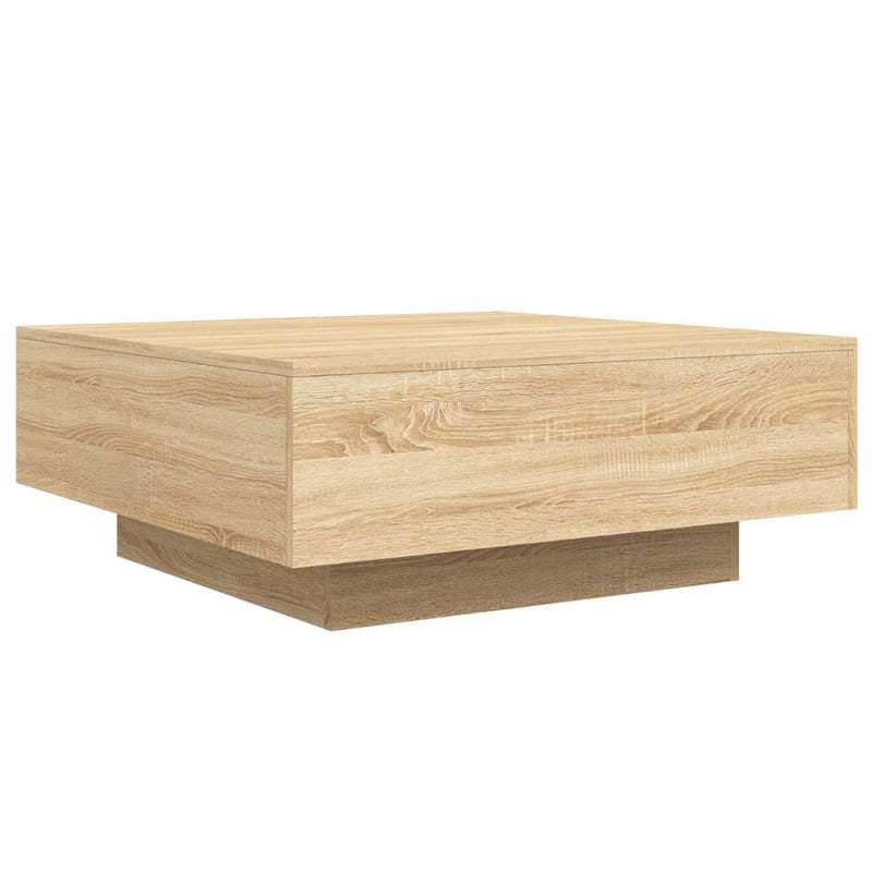 Couchtisch Sonoma-Eiche 80x80x31 cm Holzwerkstoff